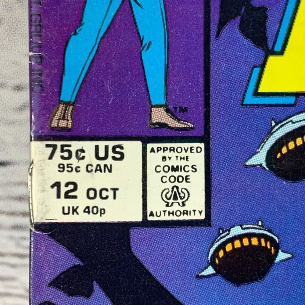 Marvel Kickers Inc #12 Comic Book [1987] New Universe‎ Magnola Art UFO Cover